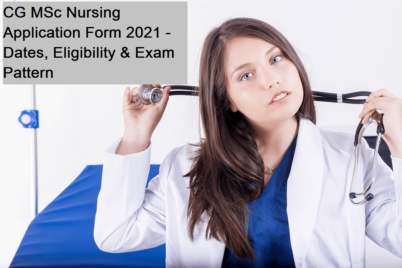 CG MSc Nursing Application Form