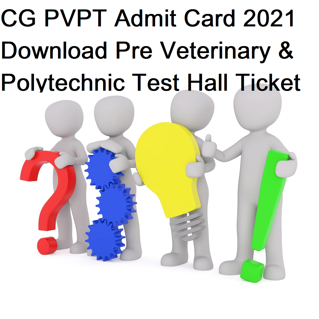 CG PVPT Admit Card