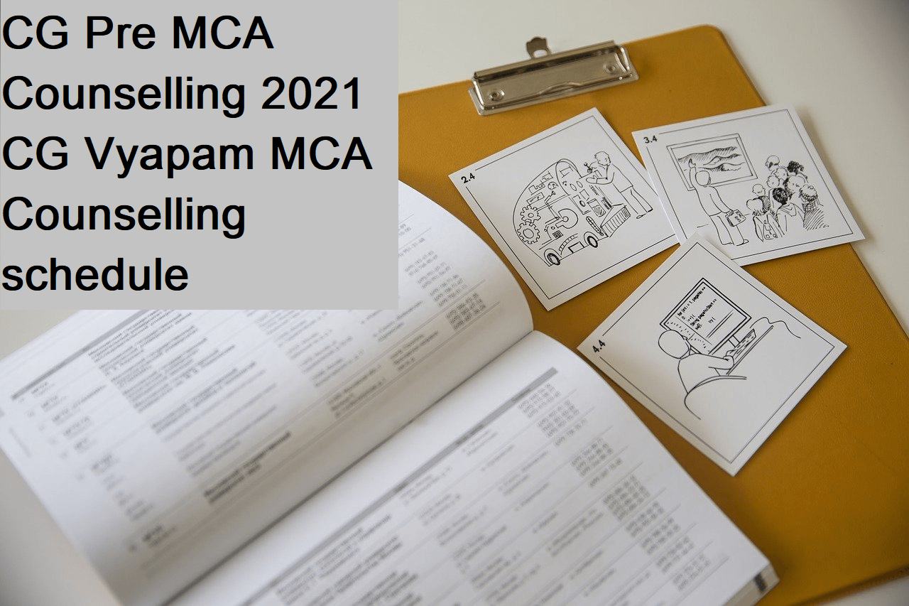 CG Pre MCA Counselling 2022
