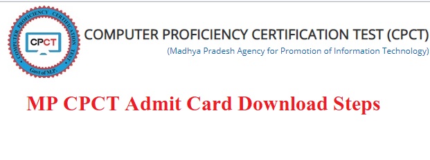 MP CPCT Admit Card