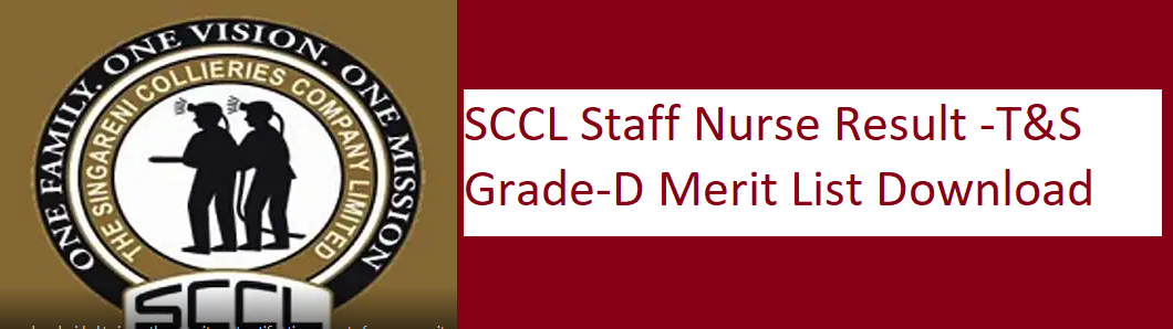 SCCL Staff Nurse Result 