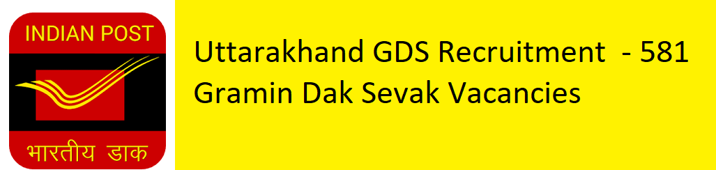 Uttarakhand GDS Recruitment