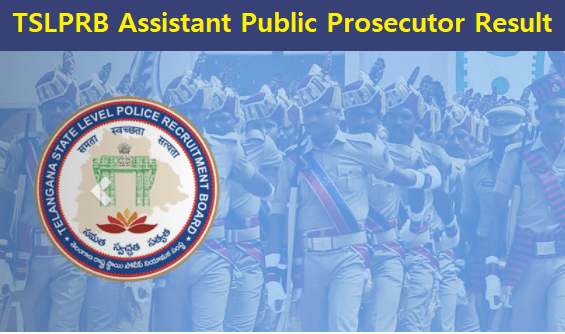 TSLPRB Assistant Public Prosecutor Result