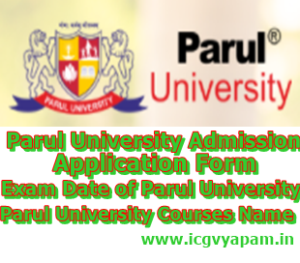 Parul University Admission