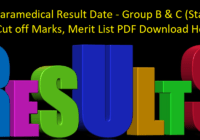 BSF Paramedical Result