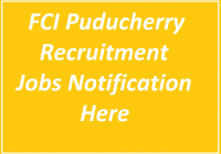 FCI Puducherry Recruitment