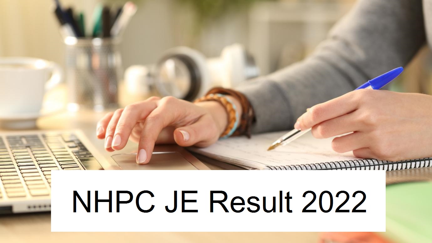 NHPC JE Result 2022