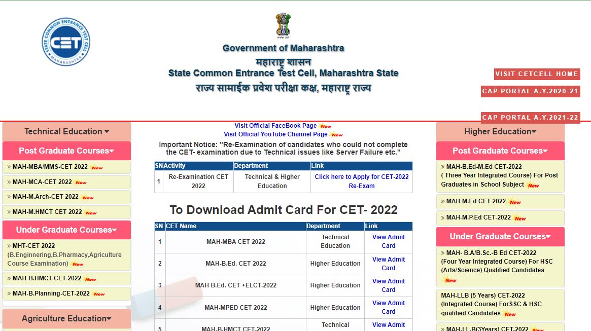 Maharashtra BEd CET Result 2022