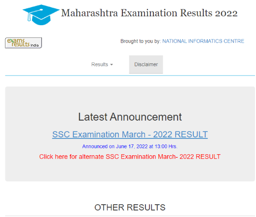 Maharashtra Board 10th Result 2022