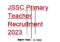 JSSC Primary Teacher Recruitment