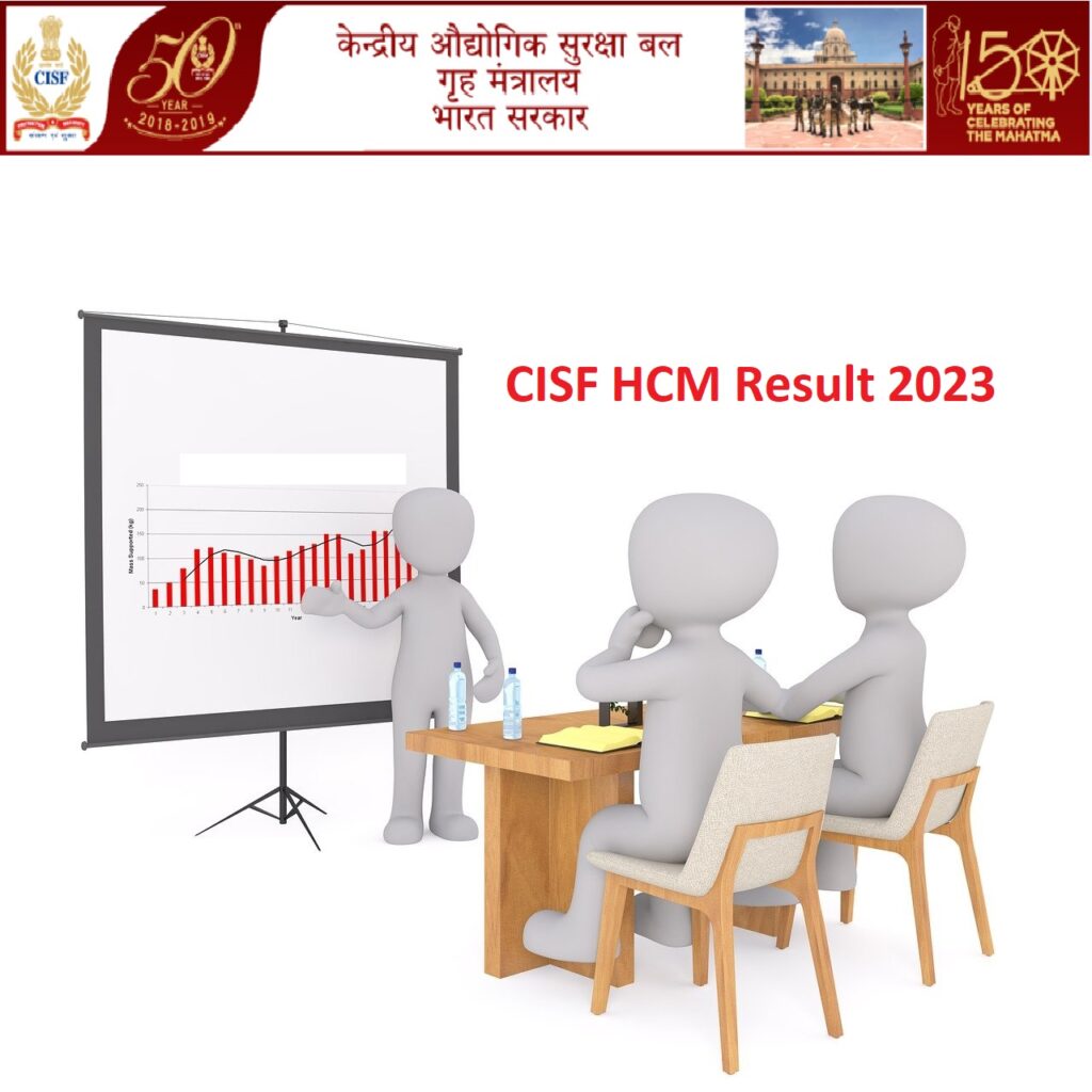 CISF HCM Result 2023