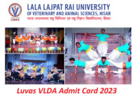 Luvas VLDA Admit Card